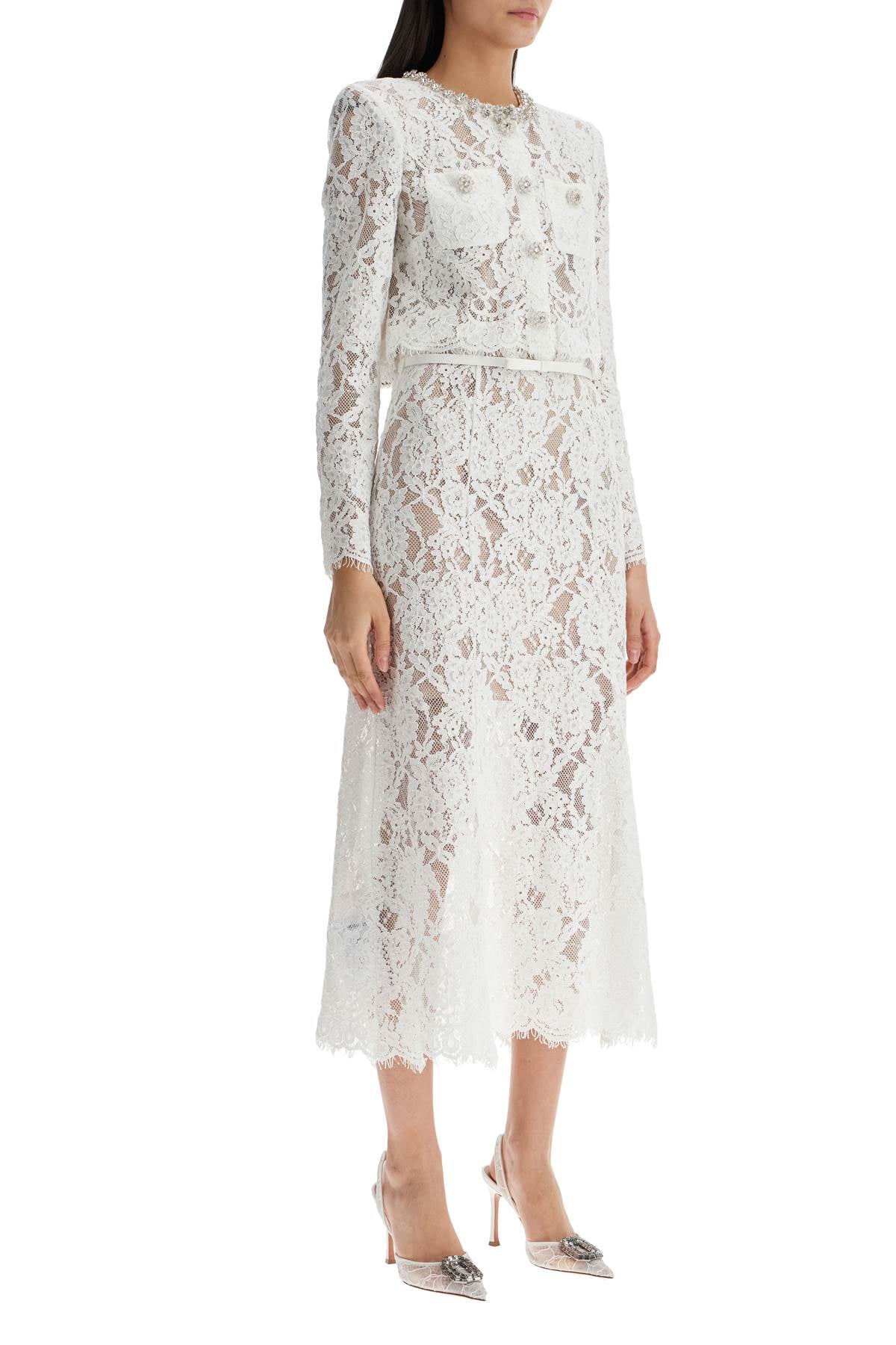 Self Portrait Lace Midi Dress