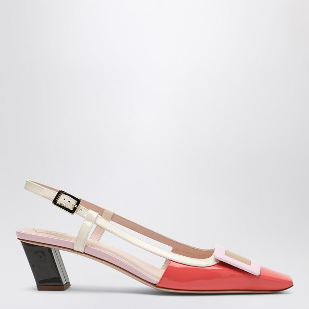 ROGER VIVIER Belle Vivier Patent Leather Slingback