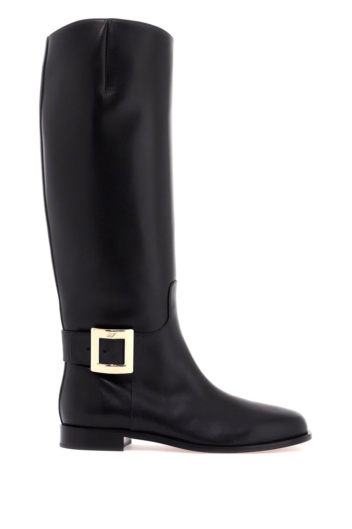 Roger Vivier Très Vivier Leather Boots