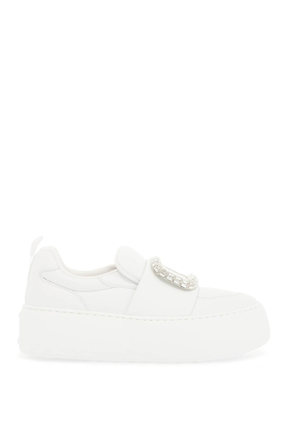 Roger Vivier Viv' Up Nappa Sneakers