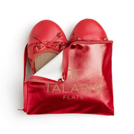 Talaria Premium Ruby Red Flats