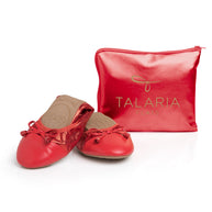 Talaria Premium Ruby Red Flats