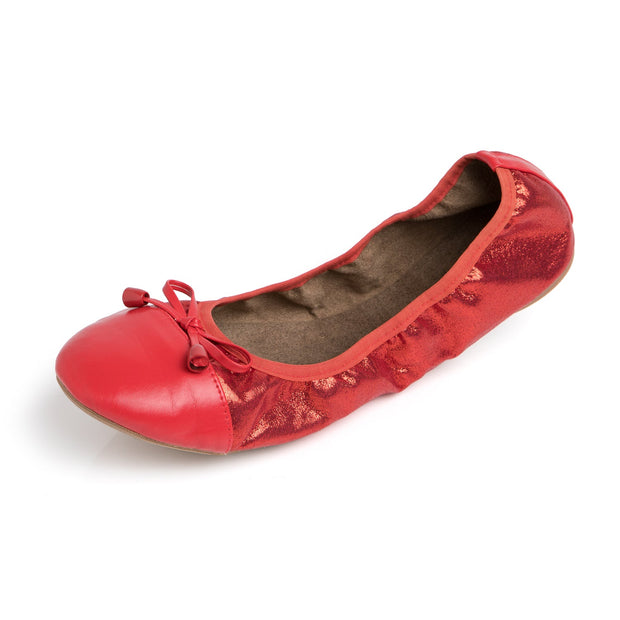 Talaria Premium Ruby Red Flats