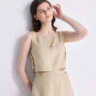 Reistor Breezy Summer Set In Neutral Beige