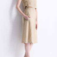 Reistor Breezy Summer Set In Neutral Beige