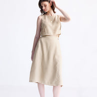 Reistor Breezy Summer Set In Neutral Beige