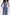 Reistor Relaxed Drawstring Jumpsuit in Blue