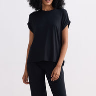 Reistor Relaxed Tee in Black