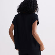 Reistor Relaxed Tee in Black