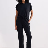 Reistor Relaxed Tee in Black