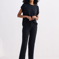 Reistor Relaxed Tee in Black