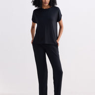 Reistor Relaxed Tee in Black