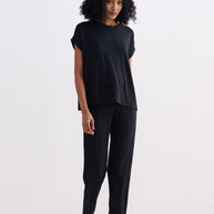 Reistor Relaxed Tee in Black