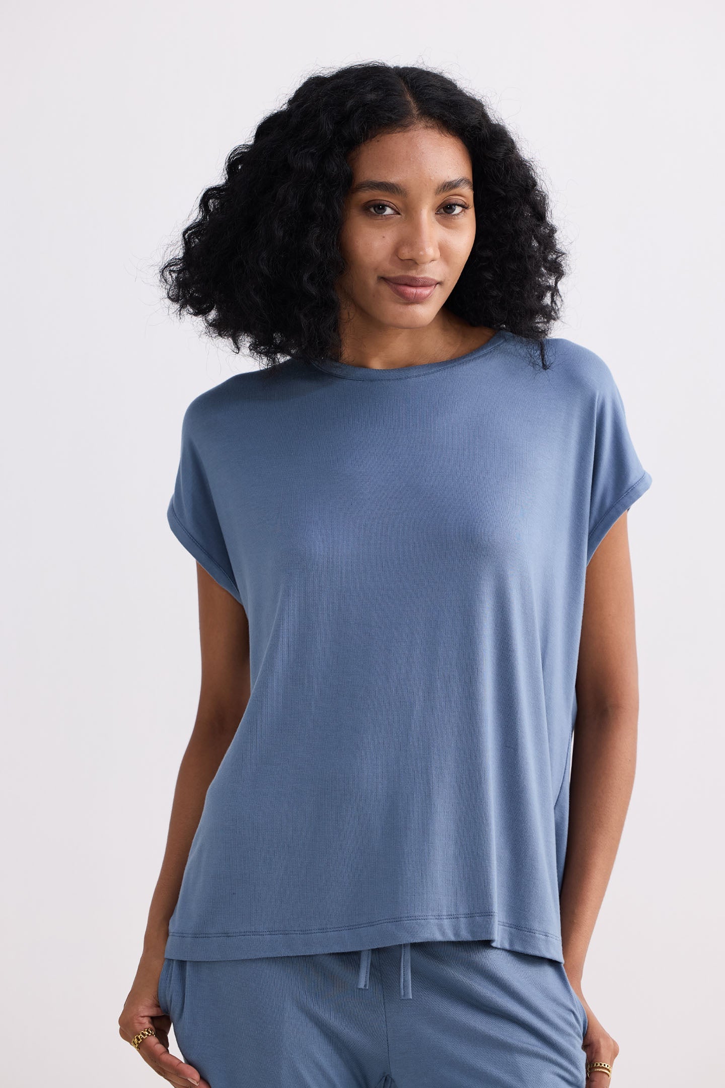 Reistor Relaxed Tee in Blue