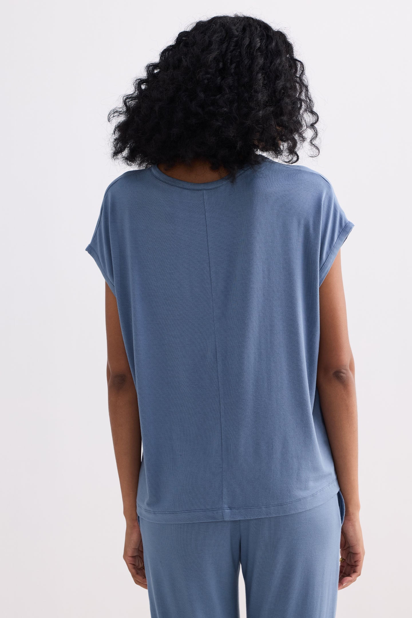 Reistor Relaxed Tee in Blue