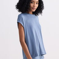 Reistor Relaxed Tee in Blue
