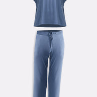 Reistor Relaxed Tee Set in Blue