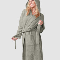 Sunday Citizen Ribbed Hooded Robe (more colors)