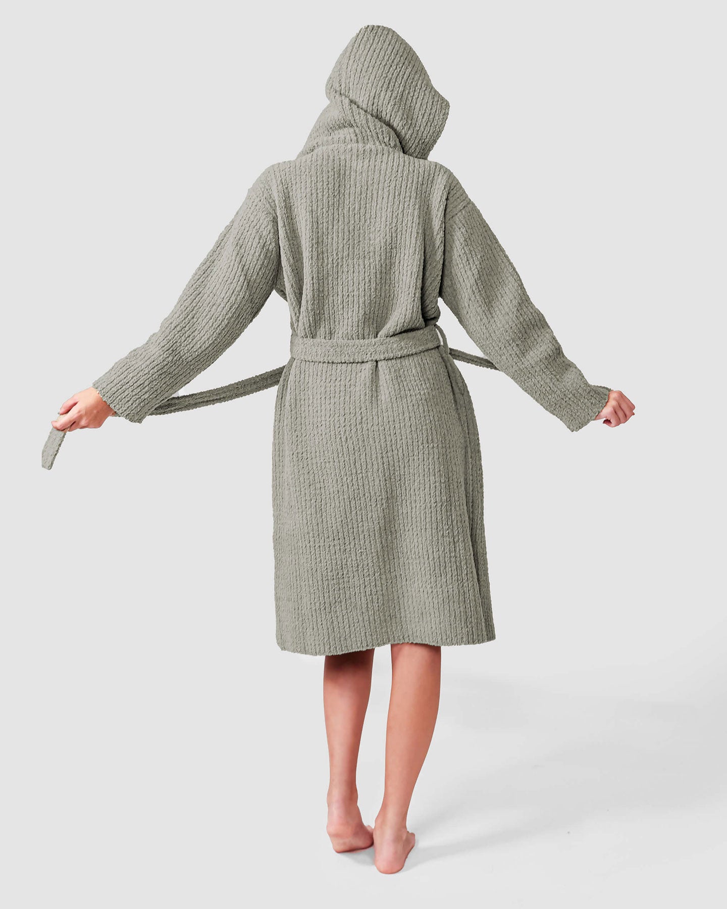 Sunday Citizen Ribbed Hooded Robe (more colors)