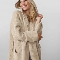 Sunday Citizen Ribbed Hooded Robe (more colors)