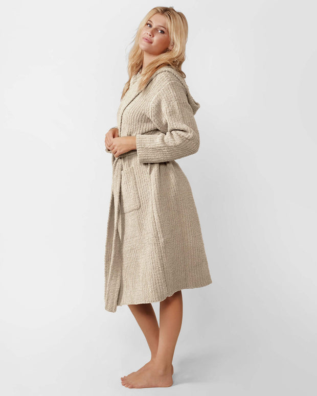 Sunday Citizen Ribbed Hooded Robe (more colors)