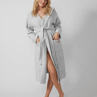 Sunday Citizen Ribbed Hooded Robe (more colors)