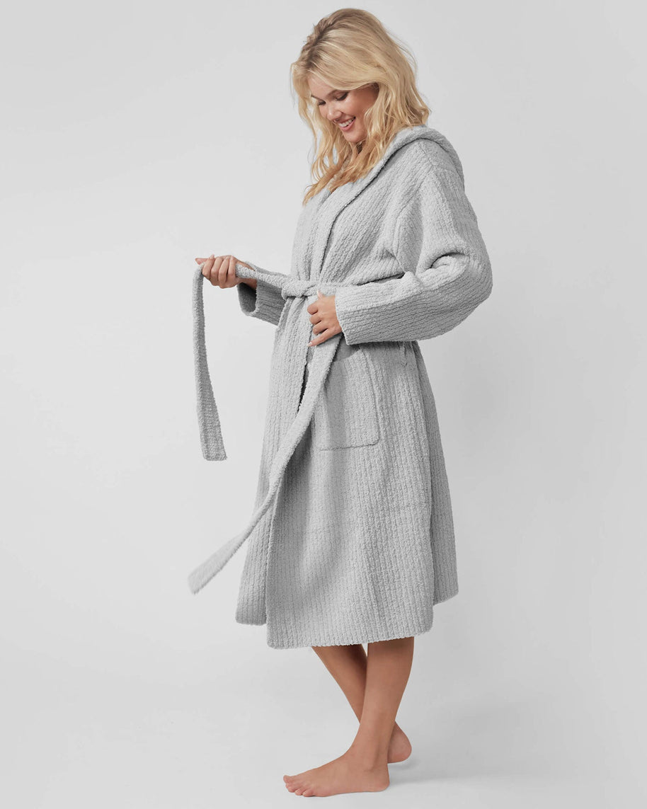 Sunday Citizen Ribbed Hooded Robe (more colors)