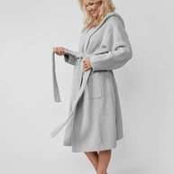 Sunday Citizen Ribbed Hooded Robe (more colors)