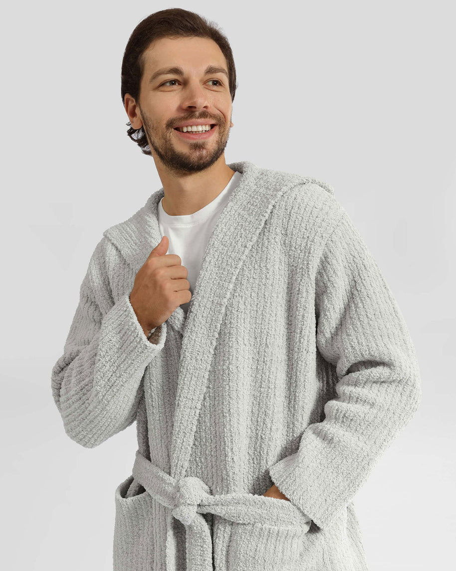 Sunday Citizen Ribbed Hooded Robe (more colors)