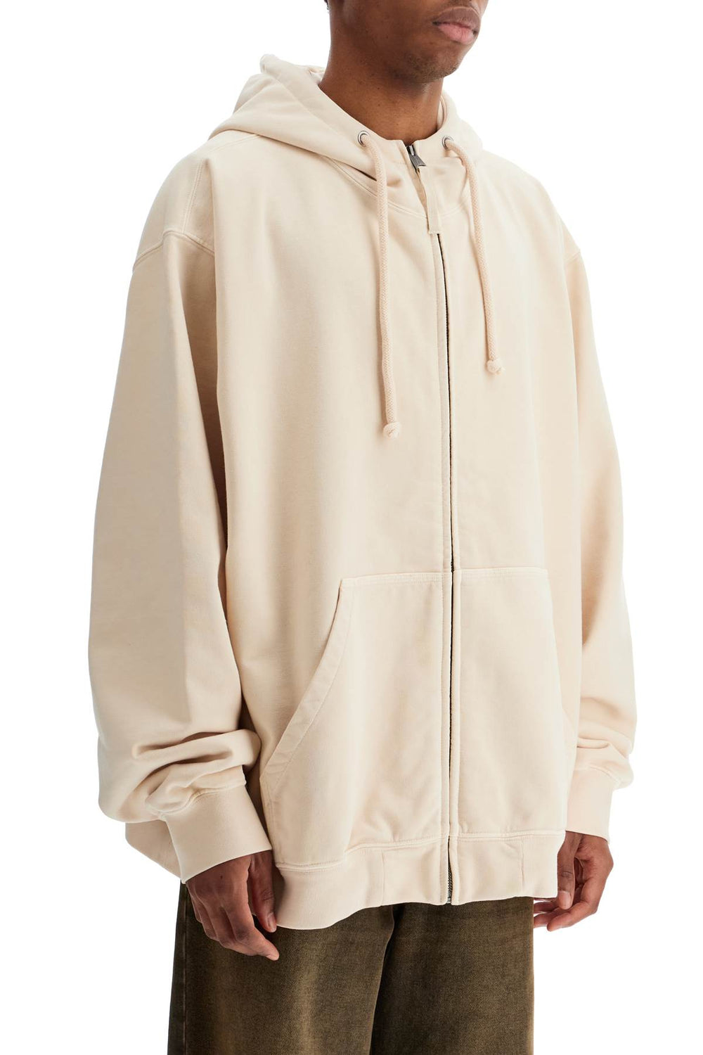 Maison Margiela Oversized Full Zip Sweatshirt