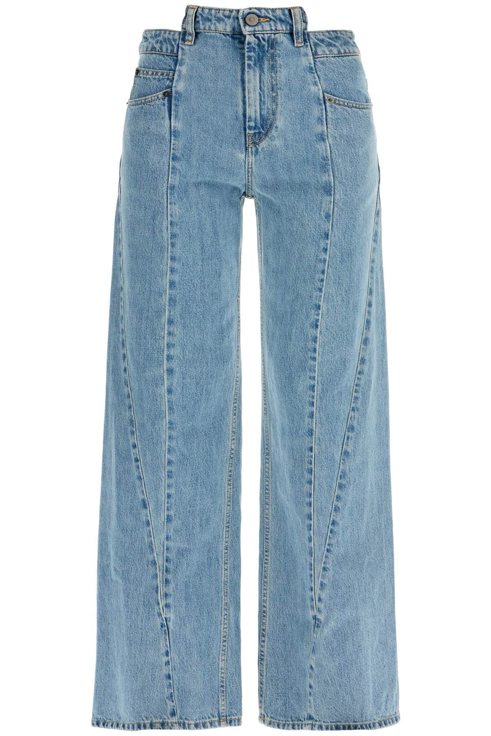 Maison Margiela Loose Cut-Out Jeans