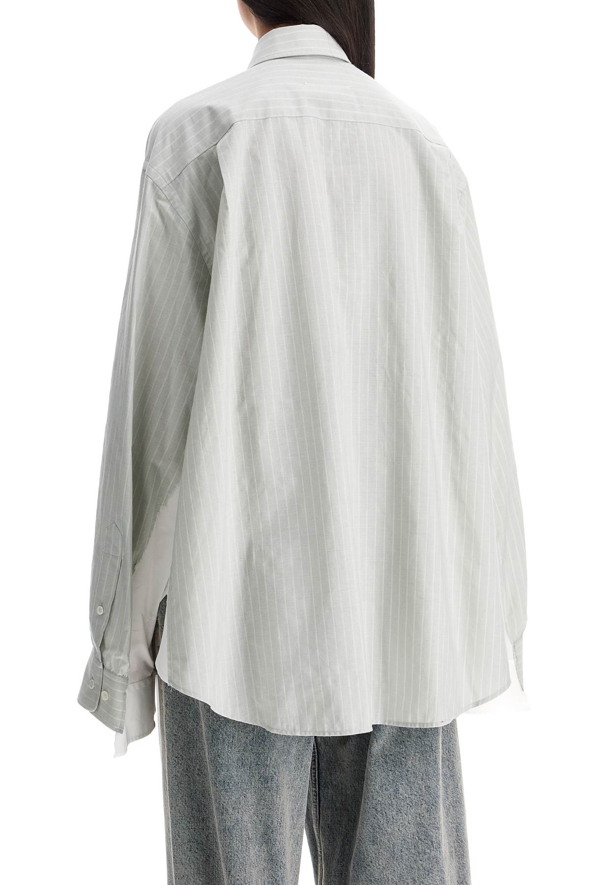 MM6 Maison Margiela Oversized Layered Effect Shirt