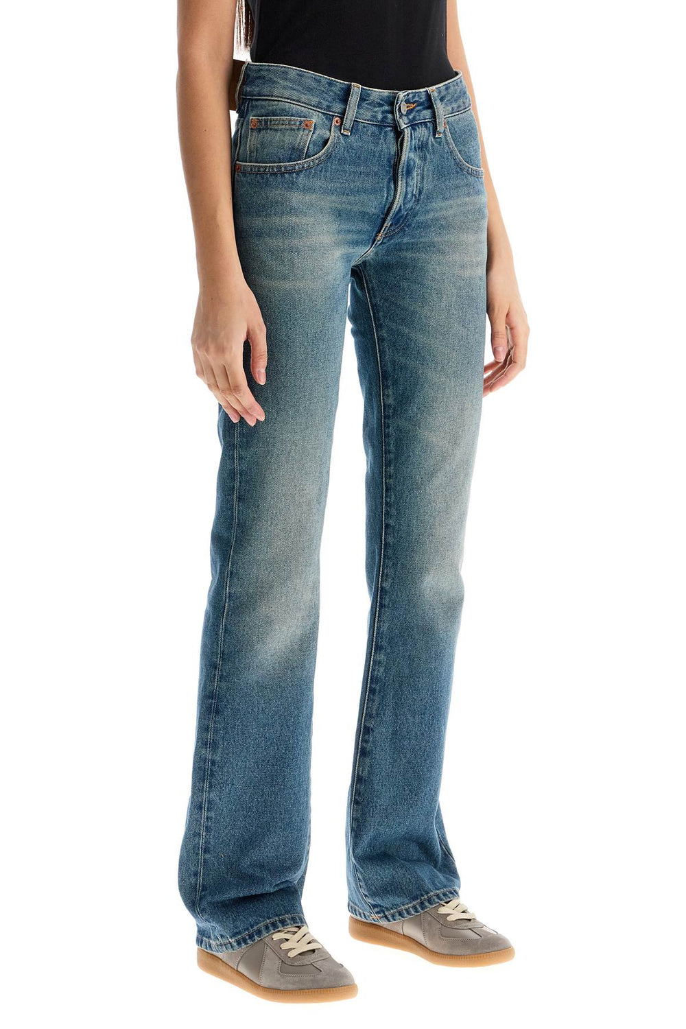 MM6 Maison Margiela Low-Waisted Flare Jeans