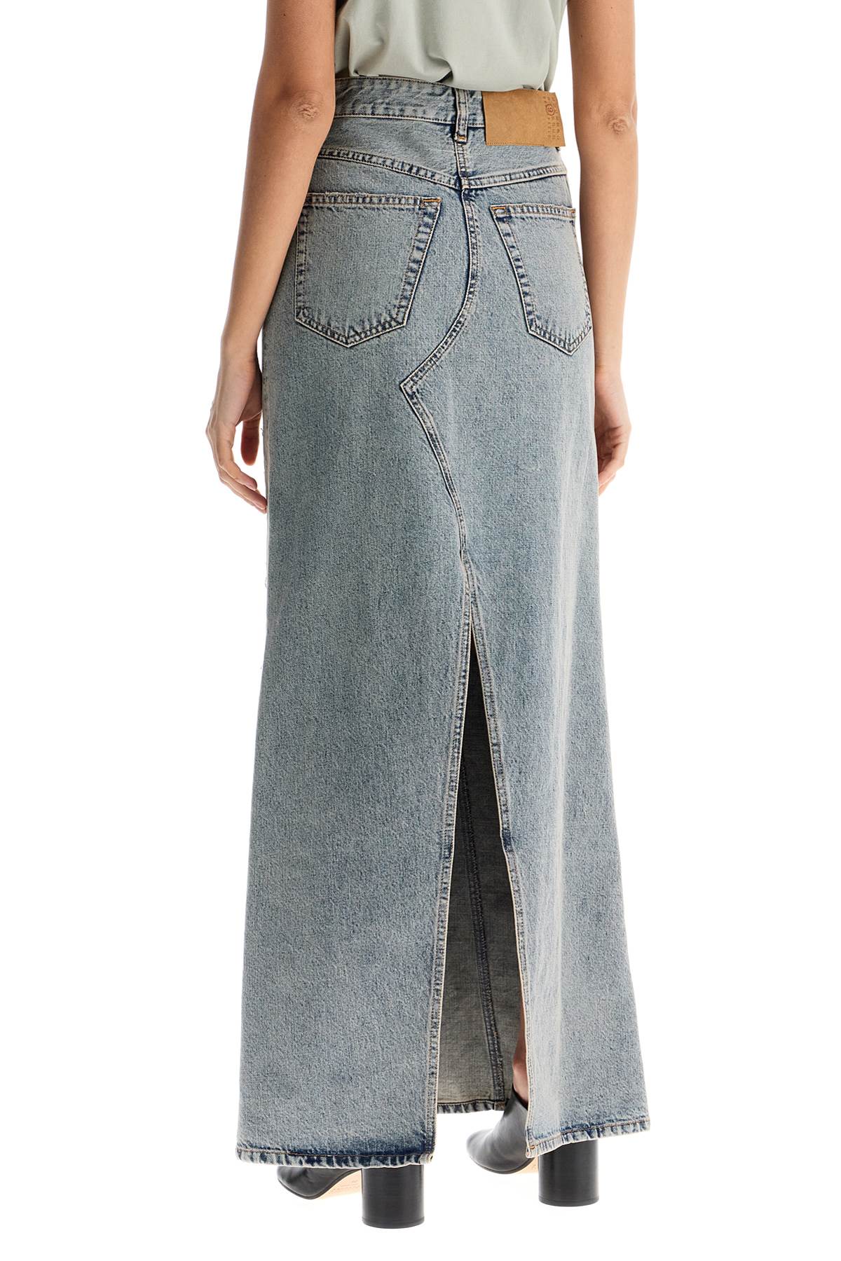 MM6 Maison Margiela Maxi Denim Skirt