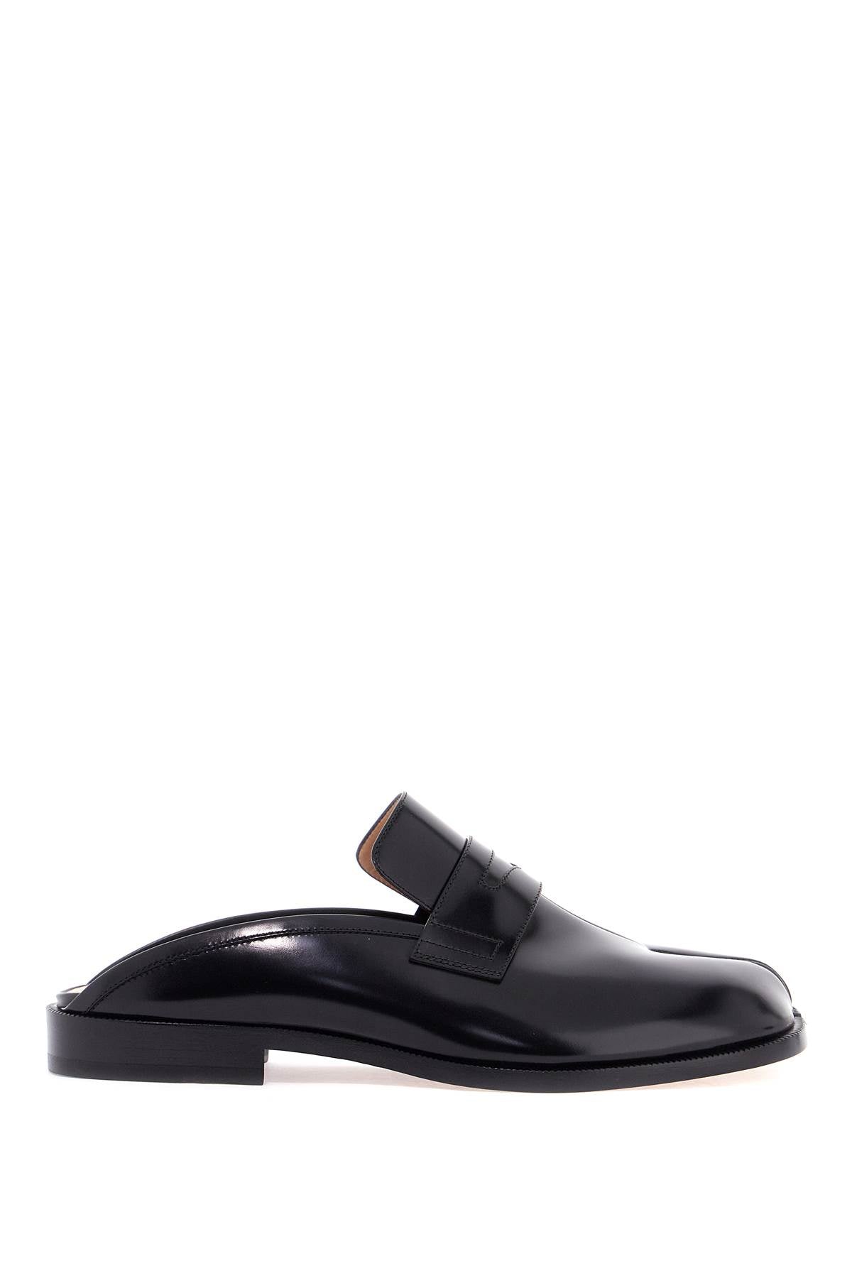 Maison Margiela Brushed Leather Tabi Mules