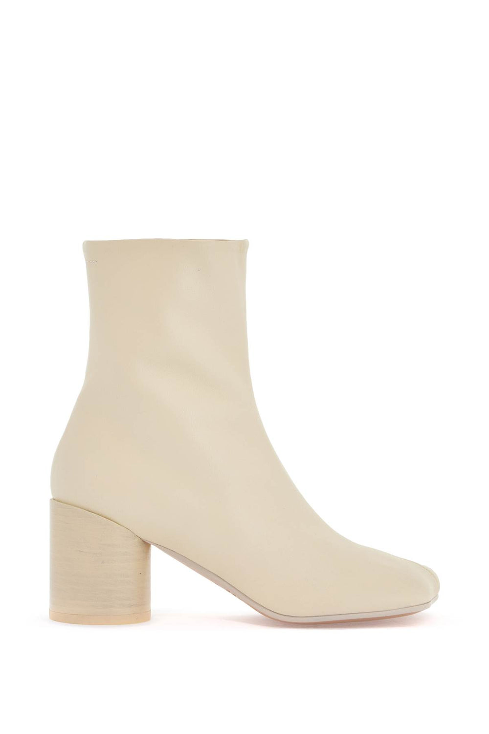 MM6 Maison Margiela Tabi Leather Ankle Boots