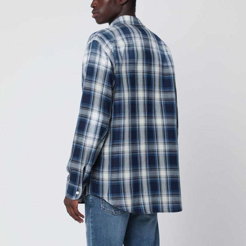 Dsquared2 Blue/white Check Patterned Shirt