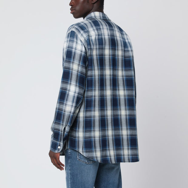 Dsquared2 Blue/white Check Patterned Shirt