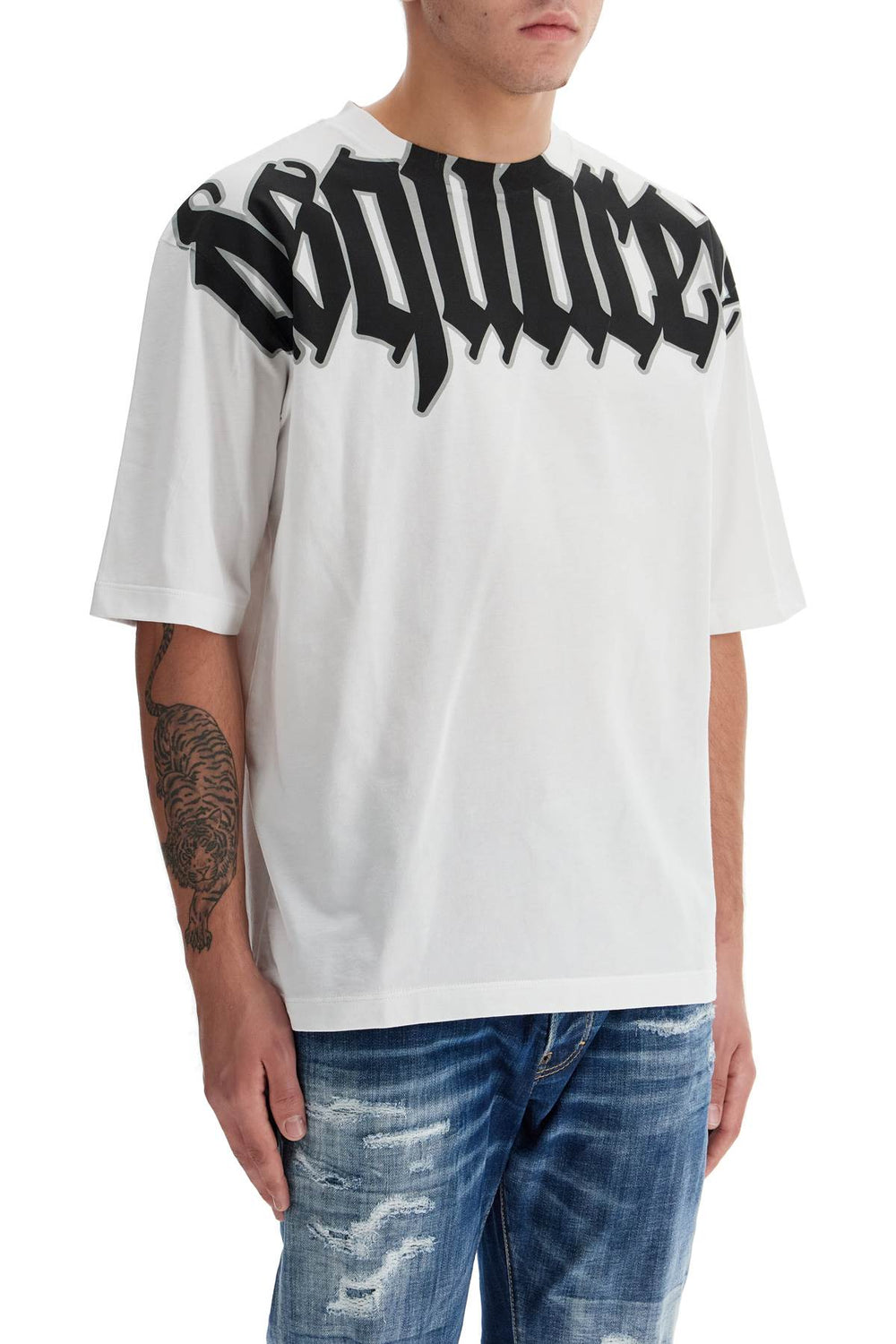 Dsquared2 Loose Logo Print T-shirt