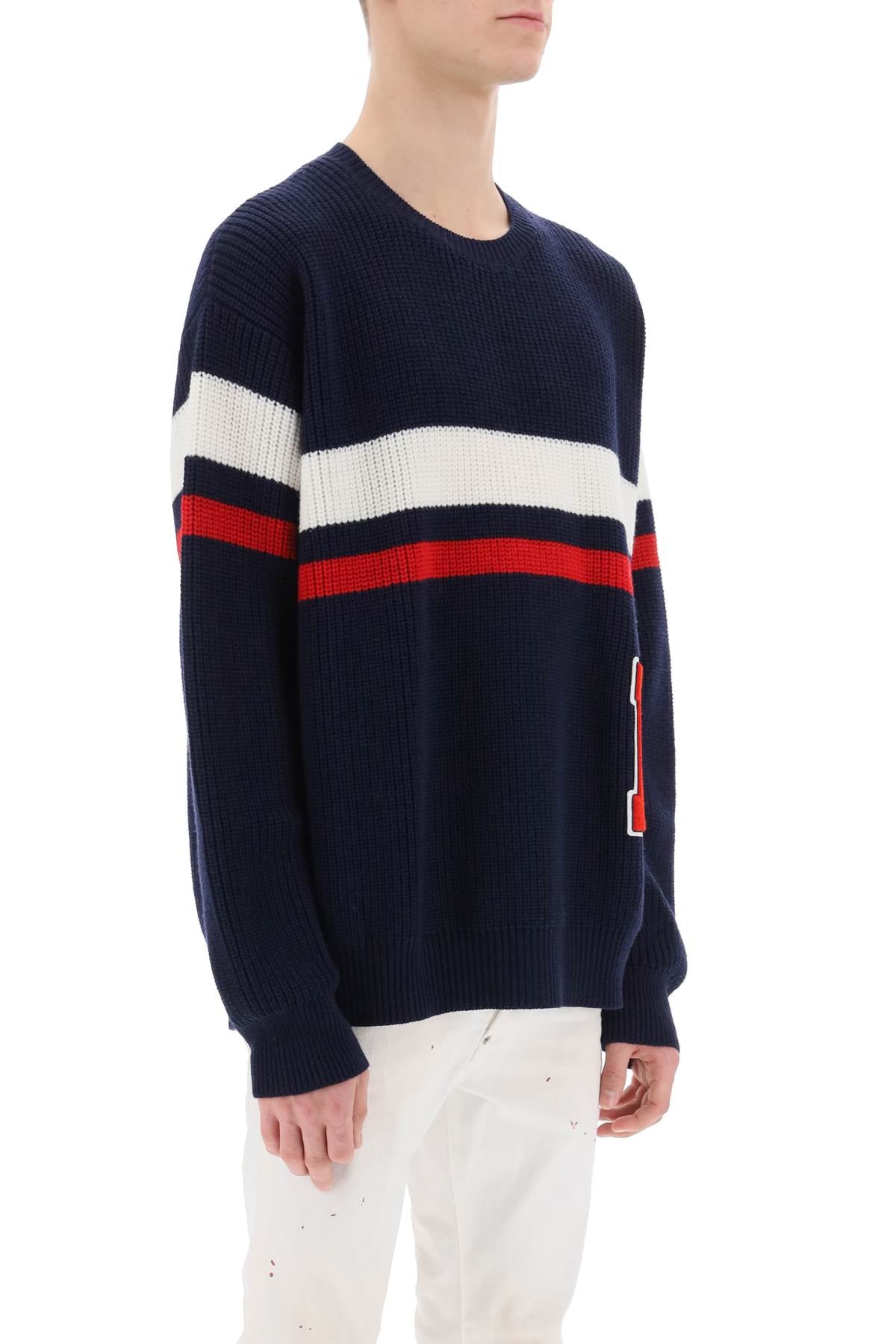 Dsquared2 Varsity Wool Sweater