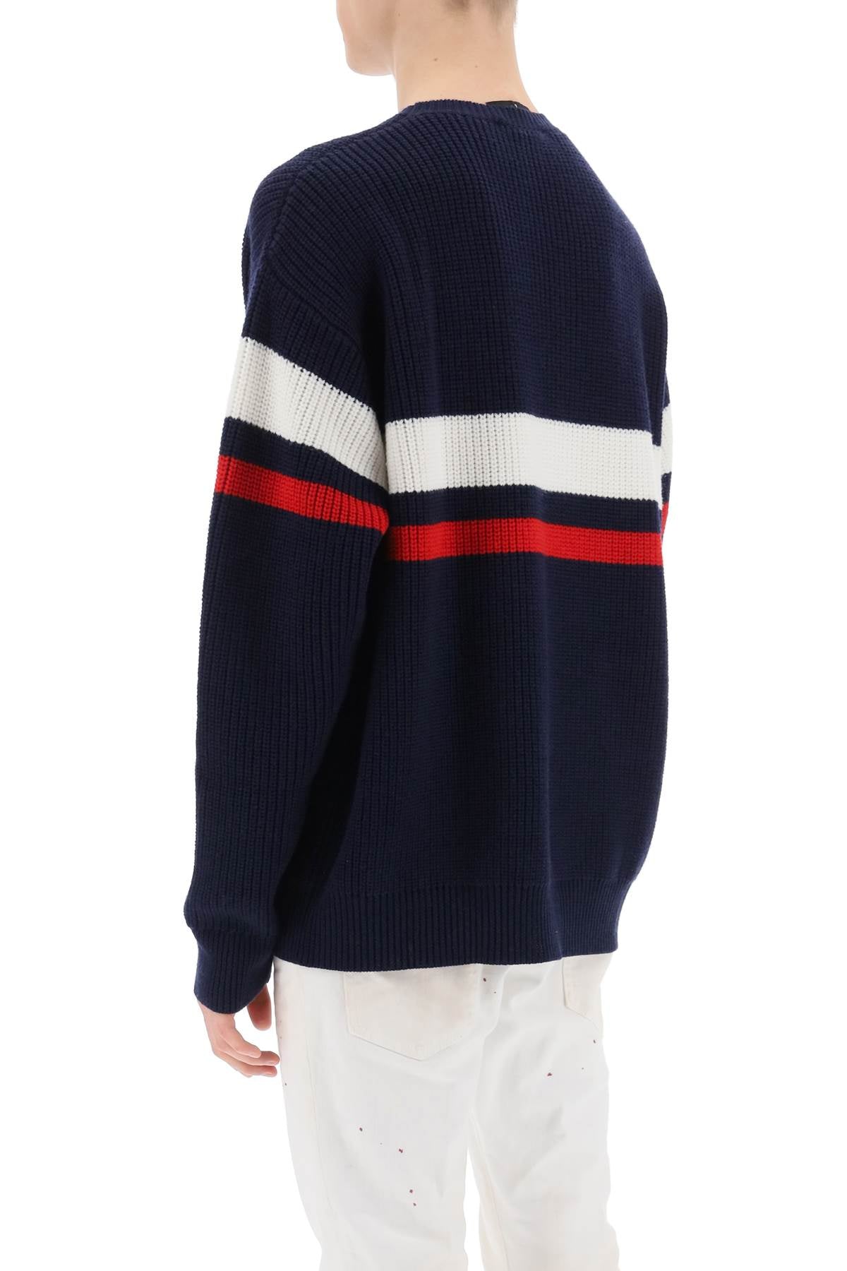 Dsquared2 Varsity Wool Sweater