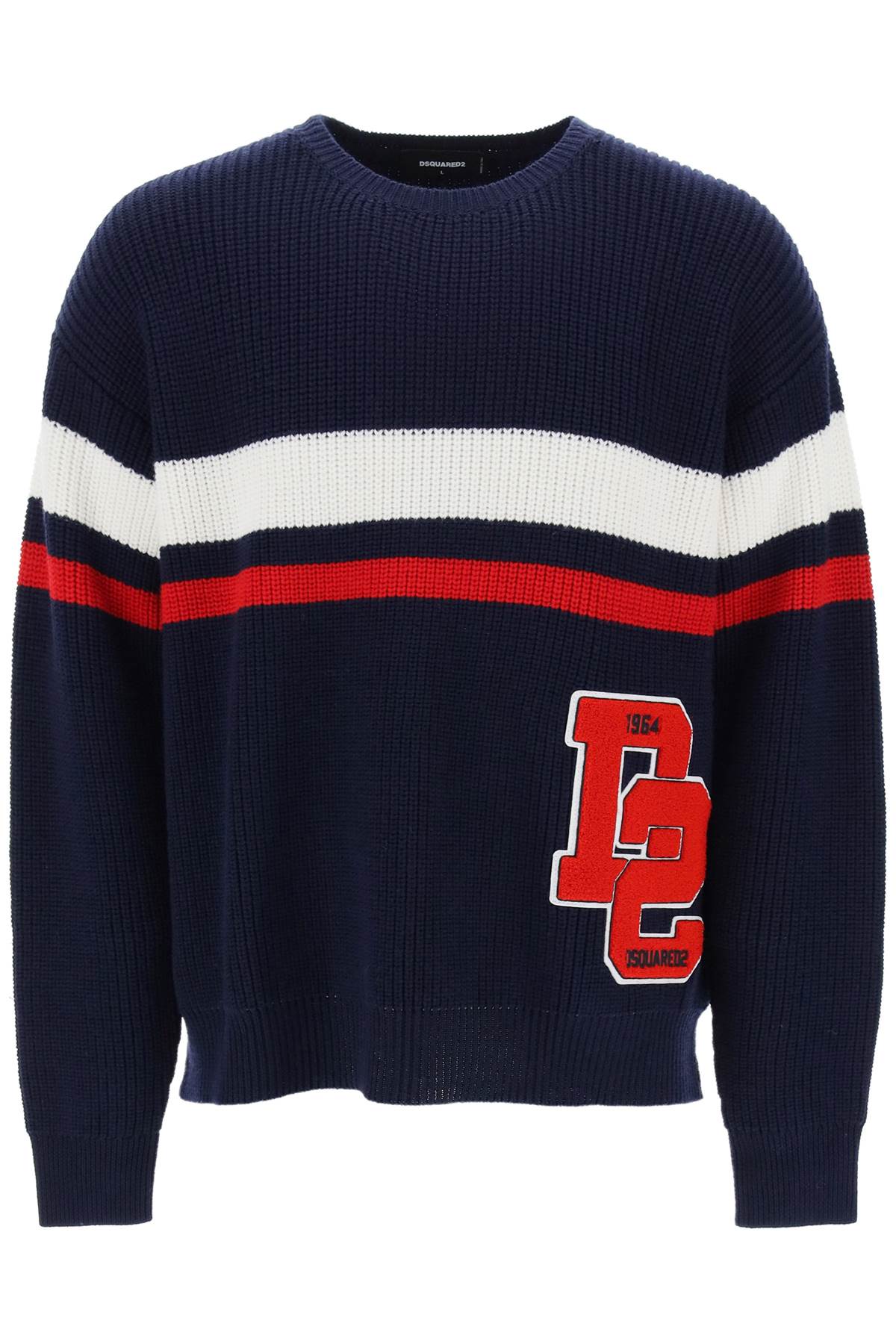 Dsquared2 Varsity Wool Sweater