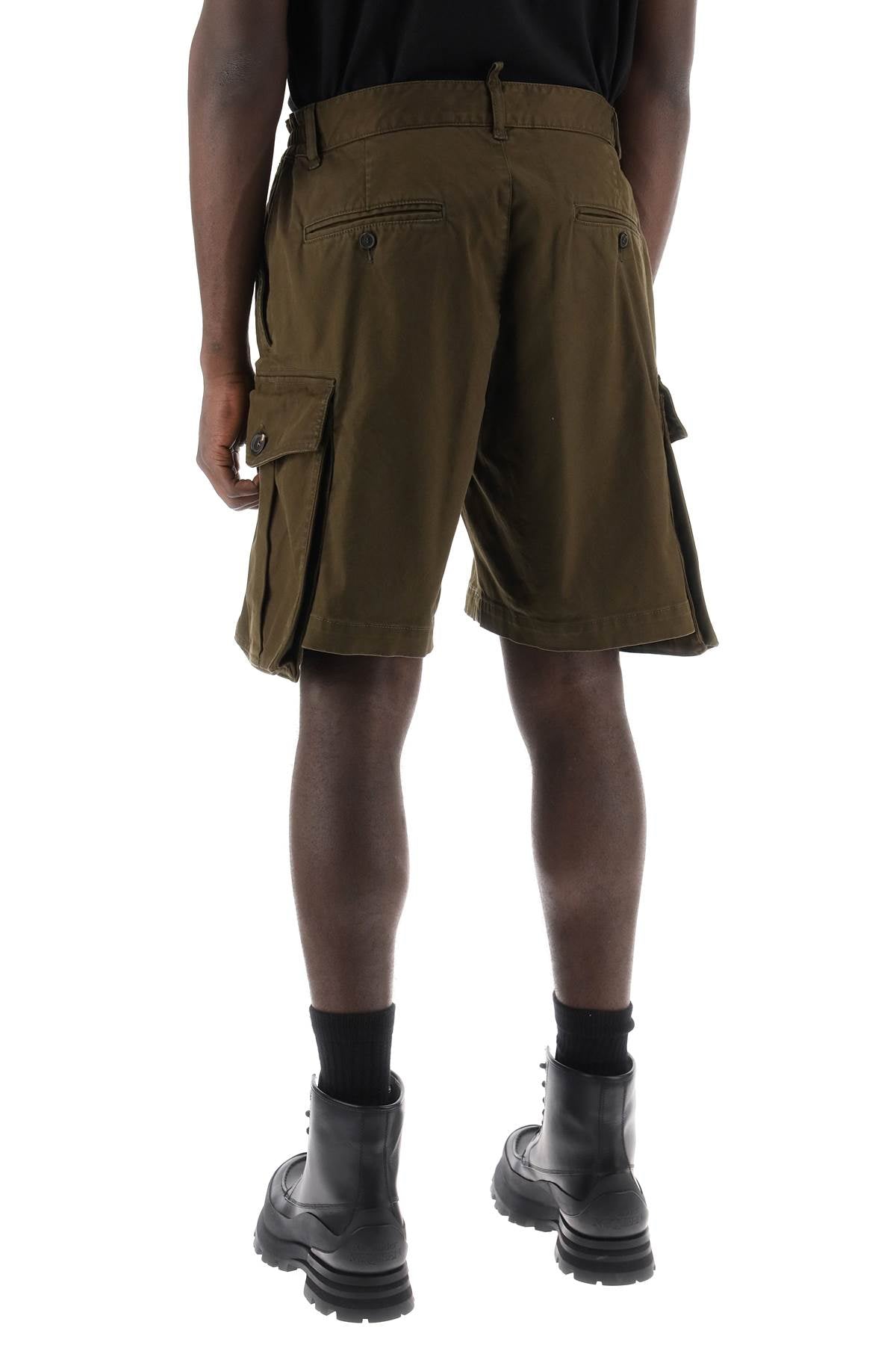 Dsquared2 Urban 64 Cargo Bermuda Shorts