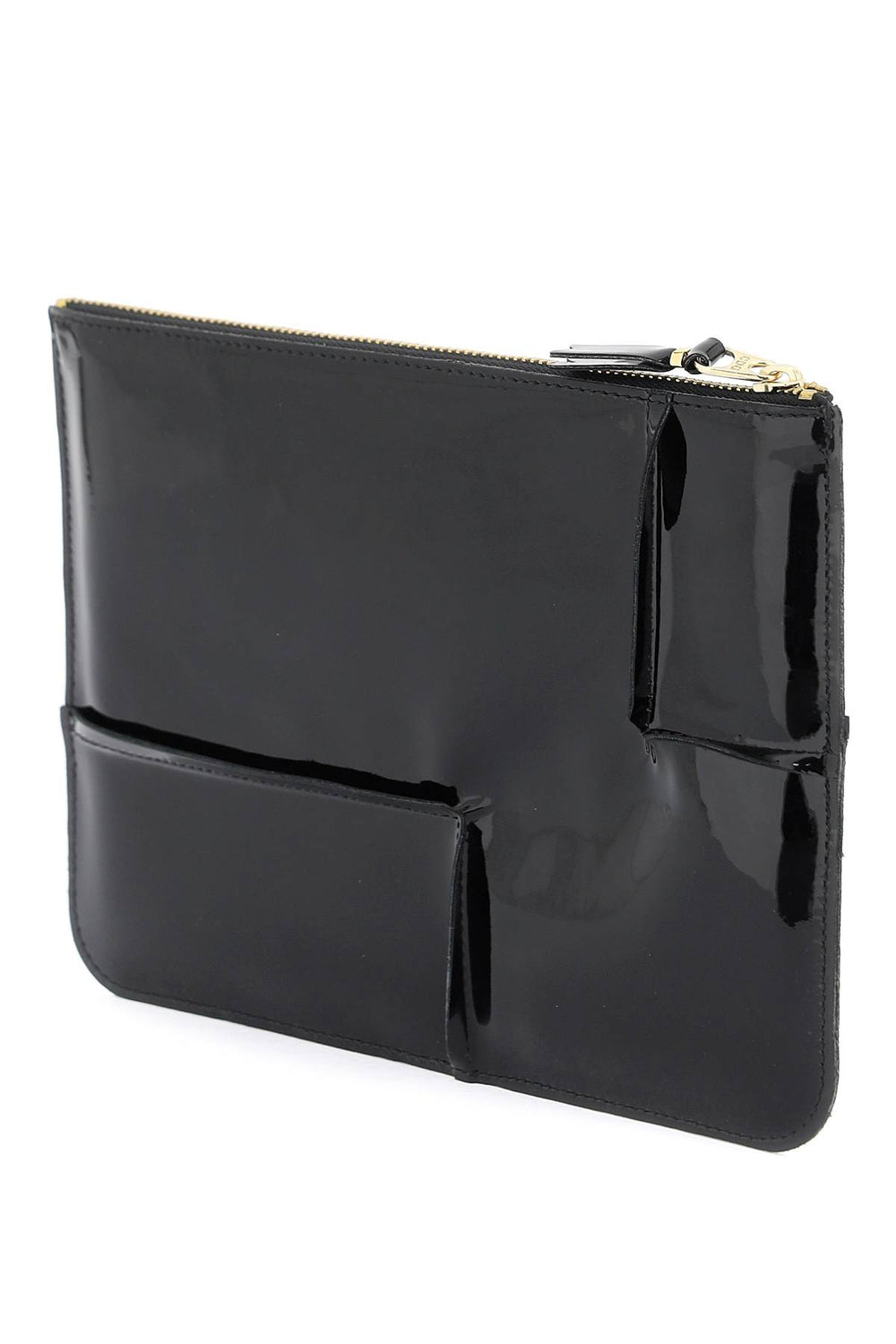 Comme Des Garcons Wallet glossy patent leather Pouch