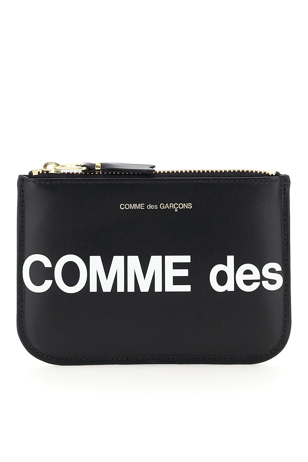 Comme Des Garcons Wallet Huge Logo Pouch