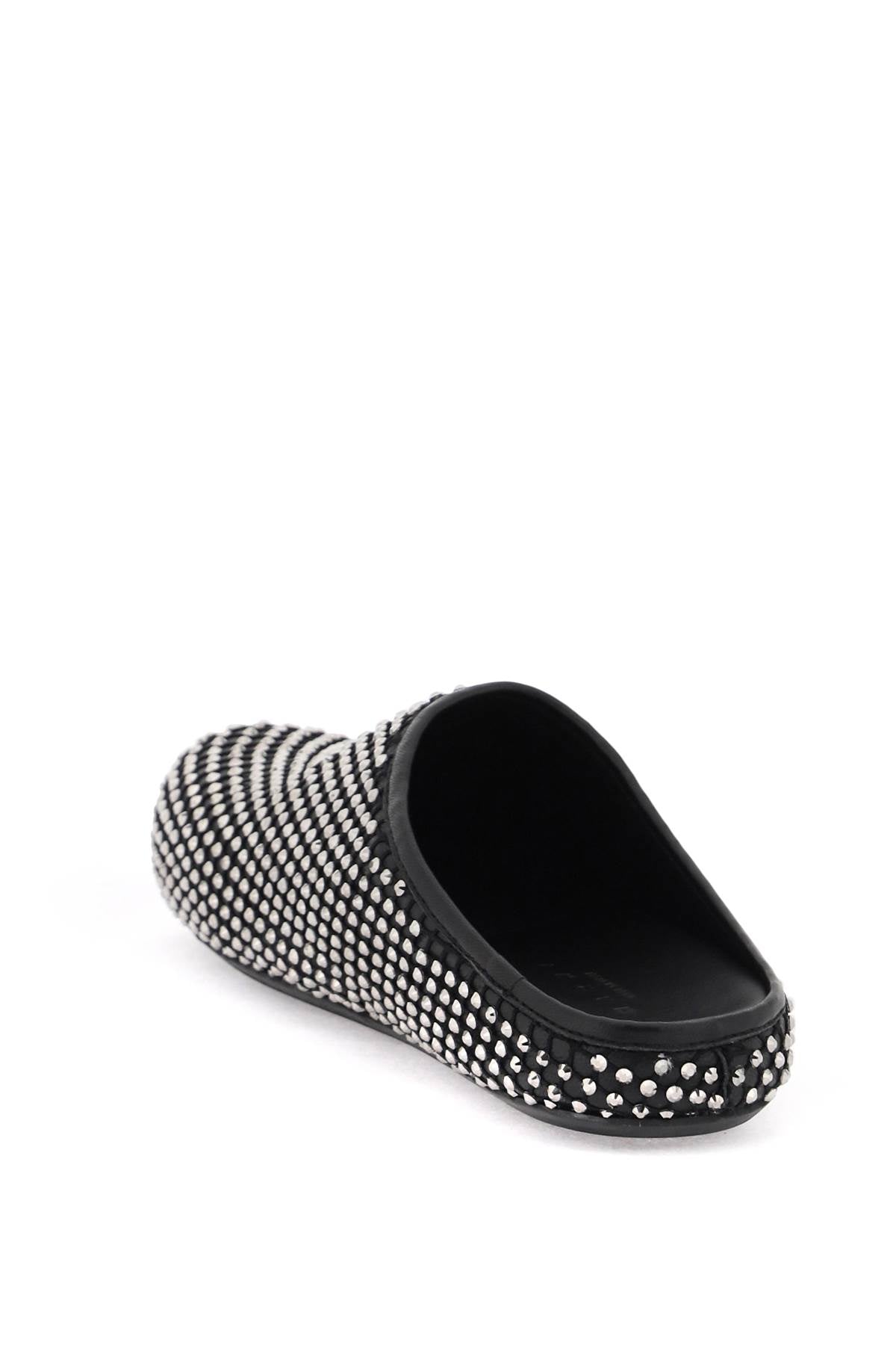 Marni Rhinestone Fussbett Mules