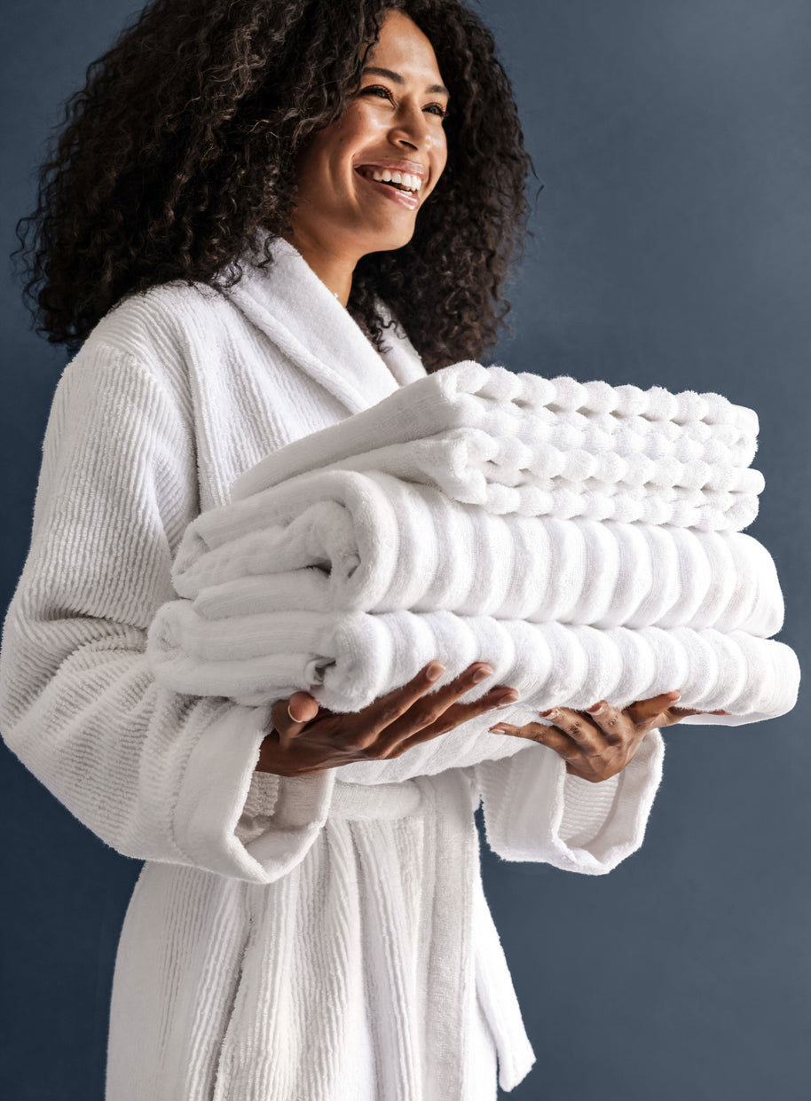 Sunday Citizen Turkish Cotton Rib Towel Set (more Colors)