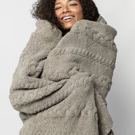 Sunday Citizen Braided Pom Pom Throw Blanket (more Colors)
