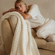 Sunday Citizen Braided Pom Pom Throw Blanket (more Colors)