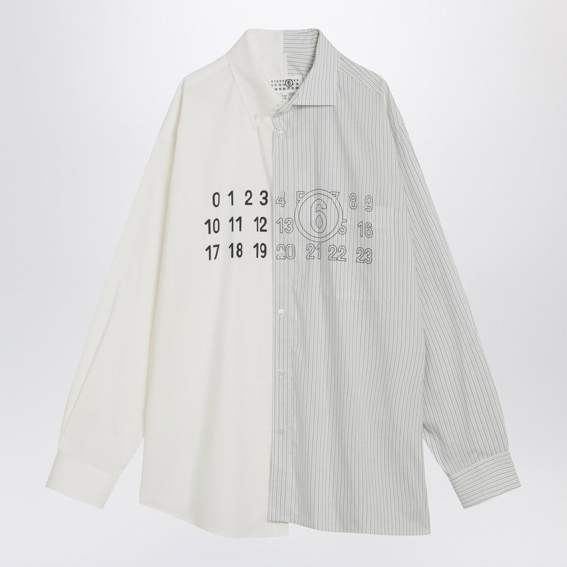 MM6 Maison Margiela Numeric Signature Poplin Shirt
